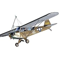 ビンテージ！当時物　LMK スーパーパワーX 飛行機本体のみ　大きい Amazon | KPモデル 1/72 アメリカ陸軍 パイパー L-4 グラス