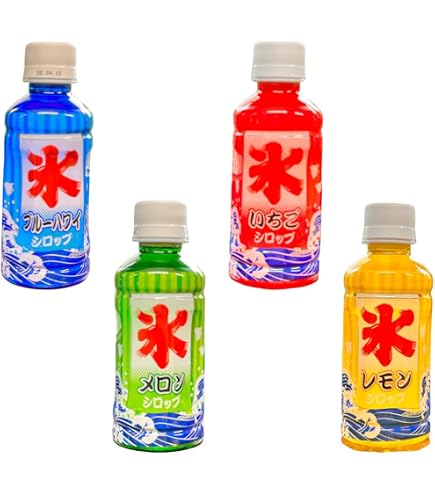 Amazon.co.jp: SUNKROWN(サンクラウン) かき氷シロップ 500ml イチゴ