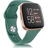 for Fitbit Versa2 / Fitbit Versa/Fitbit Versa Lite/Fitbit Versa SE バンド 交換ベルト 交換用バンド 柔らかい シリコンバンド スポーツバンド 調節可能