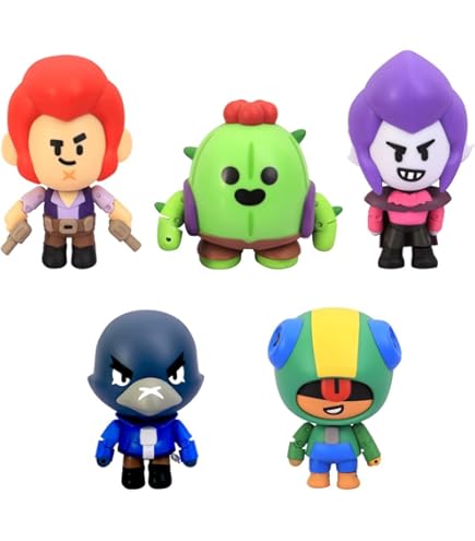 Amazon.co.jp: Brawl Stars BRW6015 アクションフィギュア 4.5インチ