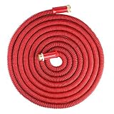 SoLed 2016 design Best 75' Expanding Hose(Red), Strongest Expandable Garden Hose on the Planet. Soli