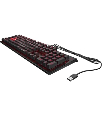 Amazon | HP Omen 1100ゲーミングキーボードNキーロールオーバー