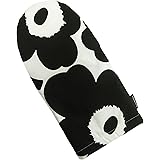 marimekko マリメッコ ミトン 鍋つかみ Pieni Unikko ピエニ ウニッコ ブラック×ホワイト 069807 190 全長31 幅15 [並行輸入品]