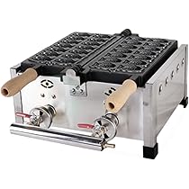 Amazon | Vifxucy たい焼き機 業務用 14穴 ステンレス製 両面電熱式