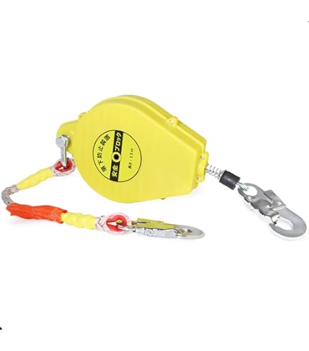 Amazon.co.jp: ポリマーギア 墜落防止保護具 ブロックリール 15m 3251