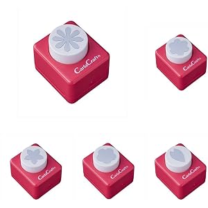 カール事務器 クラフトパンチ ミドルサイズ デイジー&ビンカ&サクラ-A&サクラ&ウメ&キキョウ&モミジ&チューリップ…
