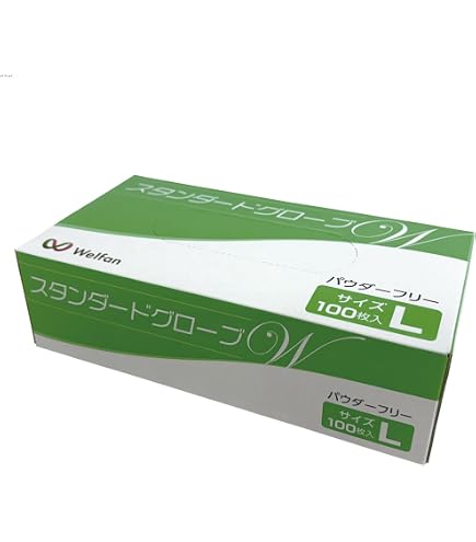 Amazon.co.jp: リーダー プラスチックグローブ Lサイズ 100枚入