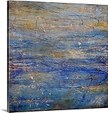Erin Ashleyプレミアムシックラップキャンバス壁アート印刷題名Moonlit Harbor 16" x 16" 2071208_24_16x16_none