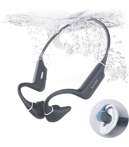 mojawa Run Plus Bone Conduction Headphones, IP68 Waterproof