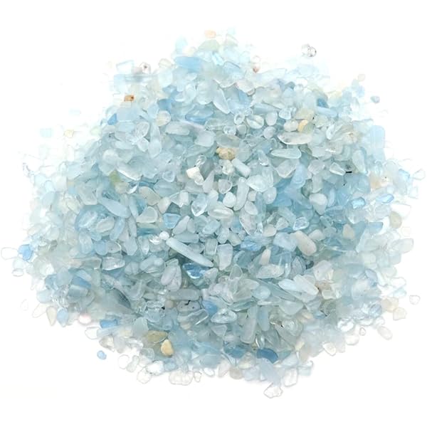 Amazon.co.jp: 【Gion】最安値！ アクアマリン さざれ石 100g 天然石