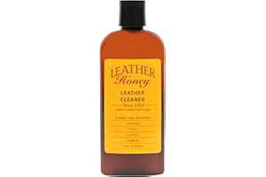 Leather Honey Leather Cleaner : The Best Leather Cleaner For Vinyl And Leather Apparel, Furniture, Auto Interior, Shoes And Accessories. Does Not Require Dilution. Ready To Use, 8 Ounce Bottle!