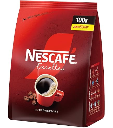 Amazon.co.jp: ネスカフェ エクセラ すっきり華やぐ 85g(42杯分),袋