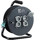 Amazon | ハタヤ (HATAYA) コードリール 屋内用 100V型 コード20m 太さ