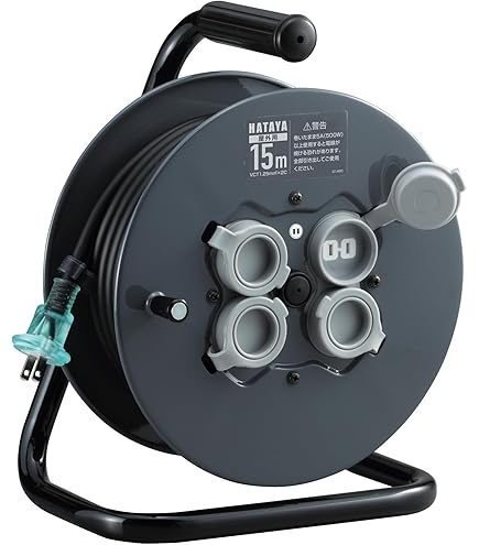 Amazon | ハタヤ(HATAYA) 溶接ケーブルリール 標準型 EDR-3022