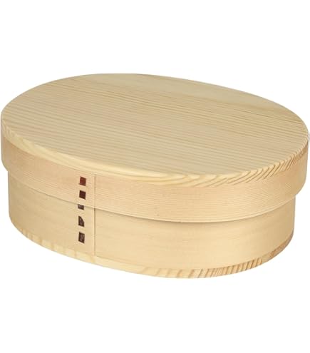 Amazon｜大館工芸社 やぐら弁当 2550 上段360ml 下段580ml 曲げわっぱ