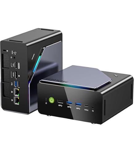 GMKtec Gaming Mini PC AMD Ryzen 7 8845HS 32GB DDR5*2 2TB M.2 PCIe4