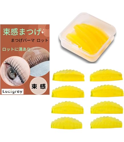 Amazon | ☆まつげパーマ用☆粘着式ロット1シート32本 (Lサイズ