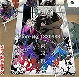 1 のベッド Wholesale-Anime シート。東京悪鬼します。アニメーション化されます。毛布。金木ケン # 3 しています。サイズピース： 200 cmX 150 cm