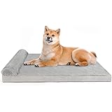 Amazon Loobani ペットベッド ペット用 防水 床ずれ予防ベッド 4dエアファイバー 高反発ウレタン使用 子犬 老犬 介護用グッズ 足腰の弱いペットに最適 滑り止め 取り外し可能で洗えるジッパーカバーとスマートなデザイン 交換可能な毛布 通年使える Loobani ベッド