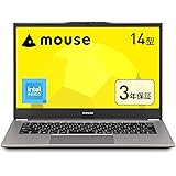 mouse B4 【3年保証】 14インチ ノートパソコン (Windows 11 intel-N100 16GB メモリ 256GB SSD WEBカメラ ビジネス) B4I1U01GY1SHHW1AZ