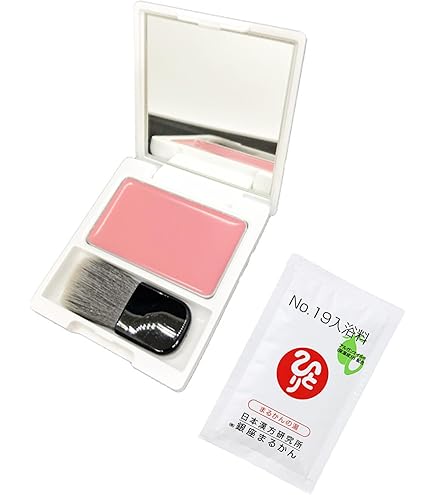 Amazon | 銀座まるかん 大セレブ 光チーク 90g ブラシ付 パールセンス