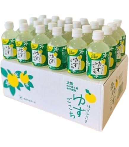 Amazon.co.jp: 和果ごこち ダイドードリンコ ゆずれもん 500ml ×24本