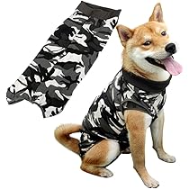 Amazon | 犬用術後ウェア 腹部の傷口保護 傷舐め防止 エリザベス