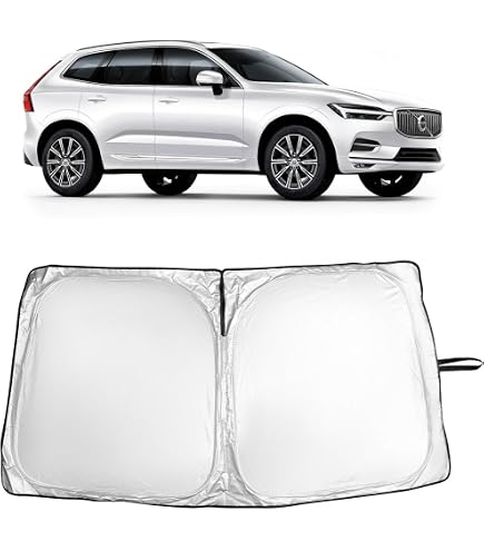 Amazon | 【2022新登場】ボルボ XC60フロントサンシェード 10本骨