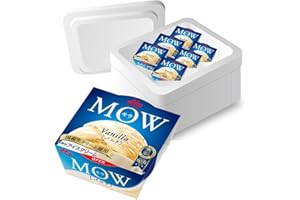 [冷凍] 森永乳業 MOW （モウ） バニラ <1ケース（18個入）> | ドライアイスを入れてお届けします | アイス カップアイス 【Amazon.co.jp限定】