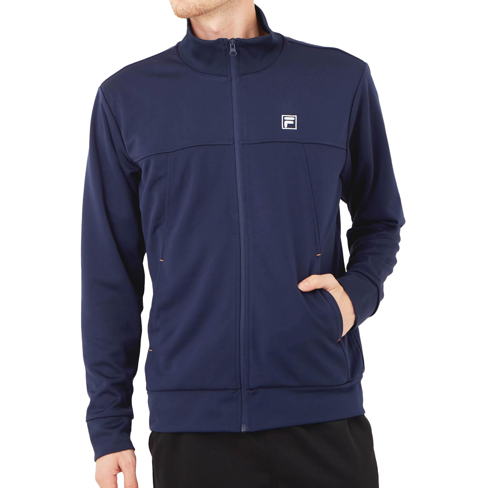 【スマイルSale】【55%OFF】【1,950円】 FILA メンズ RUNNING M トップス ジャージスタンドジャケット