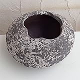 塩焼き鉢：玉子ポットSVTT-1606（幅25cm、高さ15cm） ノーブランド品