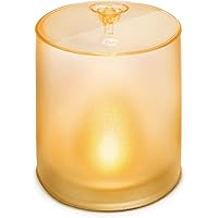 【MPOWERD CANDLE】 エムパワード キャンドル/空気で膨らむ ソーラーライト こはく色 の ゆらぎ の 灯り 防水 バスライト