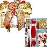 七五三 豪華高級結び帯はこせこセット 3サイズ2タイプ/S(3歳用16.5cm) 1(412)