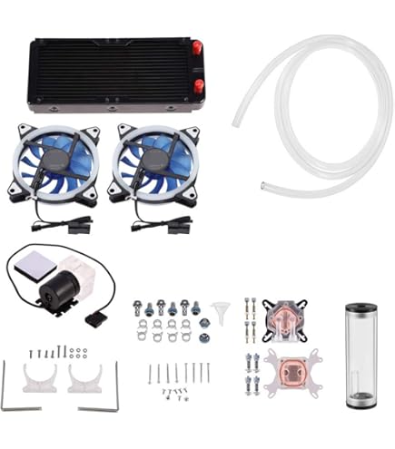 Amazon | DIY 240水冷キット DIY 240mmクーラー CPU/GPUブロックポンプ