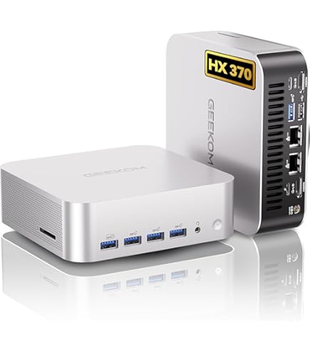 GEEKOM A9 Max AI Mini PC with AMD Ryzen AI 9 HX 370 (80 TOPS