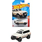 Mattel HNK42 Hot Wheels Basic Car Toyota Land Cruiser 80 [3 Years Old and Up]