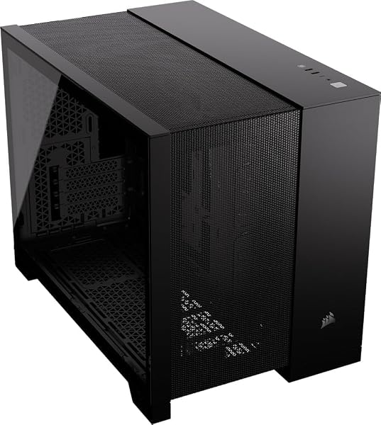 CORSAIR 2500D AIRFLOW Micro ATX Dual Chamber PC Case Black CC-9011263-WW - 1