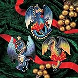 Design Toscano Three Dragons of Talbooth Sculptural Hol
