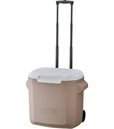 Amazon | ホイールクーラー/28QT(オリーブ) 26L 保冷力約2日 キャリー