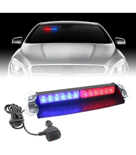Amazon.co.jp: クラウン 覆面 パトカー 前面警告灯 前赤 集光灯
