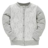 西松屋 [CHチェロキー] ミニ裏毛レースカーディガン 【110cm・120cm・130cm・140cm】　130