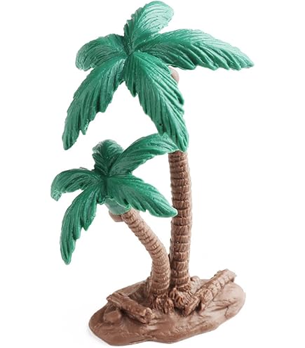 Amazon.co.jp: オストハイマー ヤシの木II 木製 置物 ブラウン
