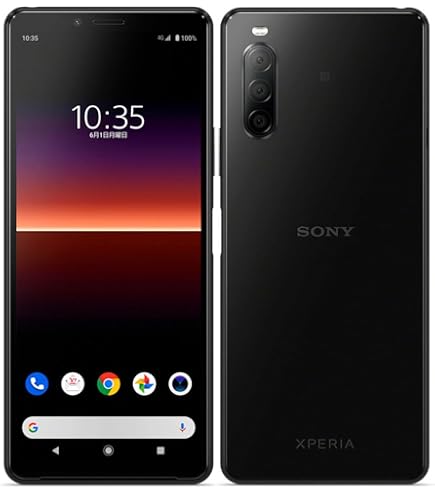 Amazon.co.jp: docomo Xperia 10 II SO-41A Black Smartphone