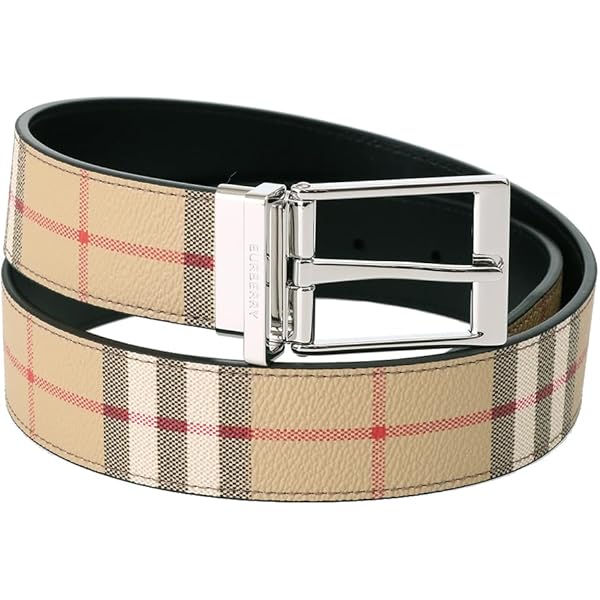Burberrys チェック柄 レザーベルト レディース メンズ Amazon | [BURBERRY] [バーバリー] ベルト メンズ MB LOUIS35RVS