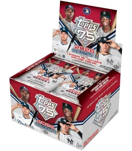 Amazon.co.jp: MLB 2026 TOPPS SERIES 1 BASEBALL JUMBO BOX