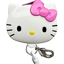 ハローキティ 収納式ネックストラップ DECO PUTIT ハローキティ 収納式ネックストラップ DECO PUTIT ハローキティ