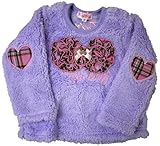 FairyBaby ボアトレーナー 95cm パープル[115] 起毛パイル S21501-24