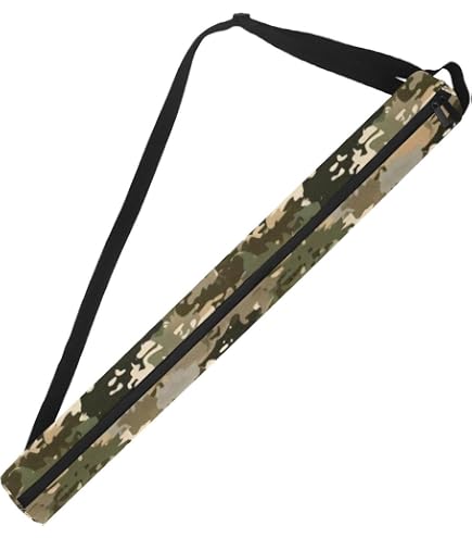 CleverMade Insulated Beer Tube Sleeve - 6 Can Cooler Bag With Shoulder Strap, Leak Proof