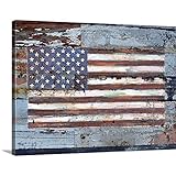 Lori Siebertプレミアムシックラップキャンバス壁アート印刷題名American Flag 40" x 30" 2335671_24_40x30_none
