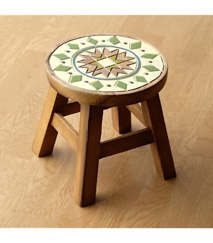 Amazon.co.jp: アジアン家具 バリ家具 ♪手のスツール ＜左手